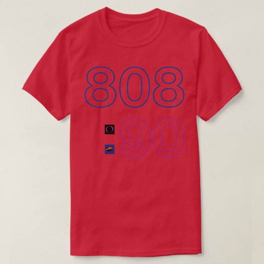 808 State  T-Shirt (Design vorne)
