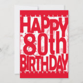 80. EINLADUNG (Vorderseite)