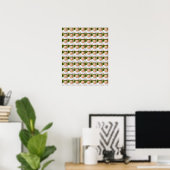 80 Einzelfoto Collage Personalisiert Poster (Heimbüro)