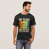80 Eisenbahn-Dampflok 80. T-Shirt (Vorne ganz)