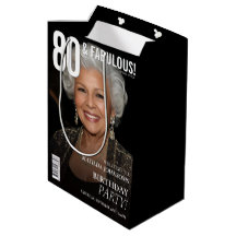 80 Fabulous Magazine Cover 80. Geburtstag 
