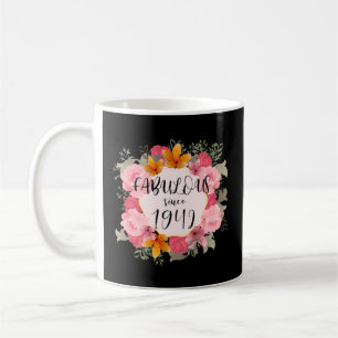 80 Fabulous seit 1942 glücklich 80. Kaffeetasse
