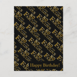 80. FEIERTAGSPOSTKARTE