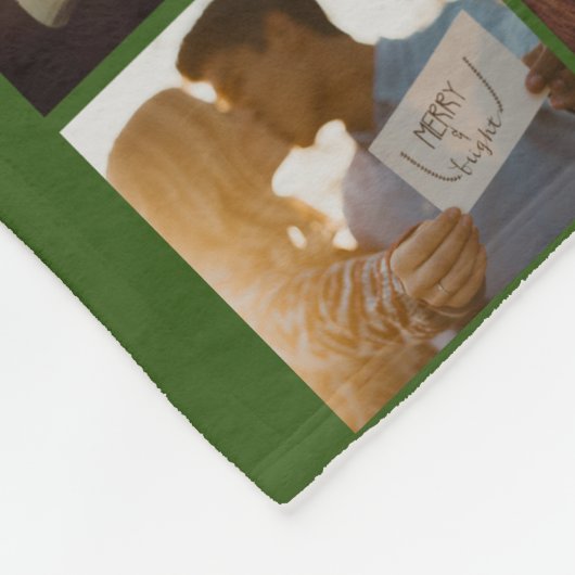 80 FotoCollage Einzigartiges Personalisiertes DIY Fleecedecke (Ecke)