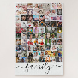 80 Fotocollage Personalisiert Puzzle
