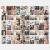 80 Fotos oder Ihre Bilder oder Zitate Alles Fleecedecke (Vorderseite (Horizontal))