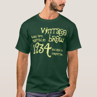 80. Geburtstag 1934 oder irgendeine Jahr-Vintage T-Shirt