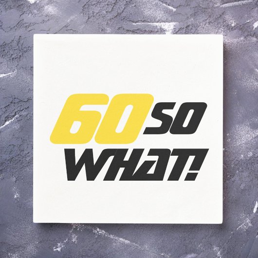 80. Geburtstag 80 So was / Motivierend Party Serviette