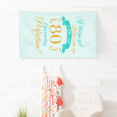 80. Geburtstag besser mit Alter Banner (Insitu)
