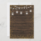 80. Geburtstag Boho Floral Geburtstag Einladung (Rückseite)