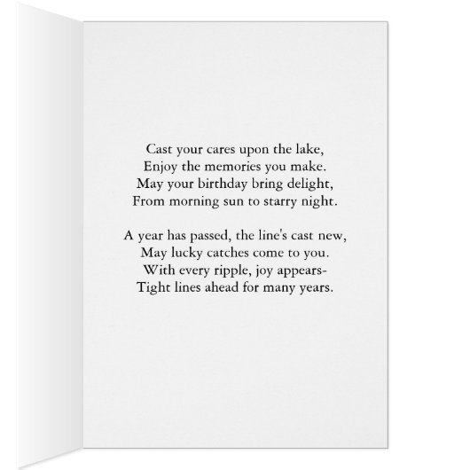 80. Geburtstag Fischen von einem Boot (Innen (Rechts))