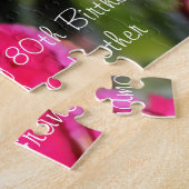 80. Geburtstag Granny. Puzzle (Seite)