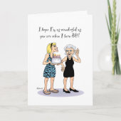 80. Geburtstag Großmutter Karte (Vorderseite)