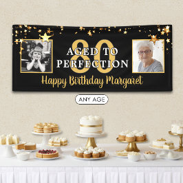80. Geburtstag im Alter von bis zu 10 Jahren Banner