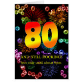 80. Geburtstag noch rocken (Vorne)