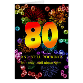 80. Geburtstag noch rocken