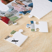 80. Geburtstag Nummer 80 Custom Foto Collage Puzzle (Seite)