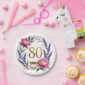 80. Geburtstag Oma Pappteller (Party)