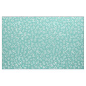 80. Geburtstag Random Number Pattern Aquamarin 80 Stoff (Fat Quarter (45,7 x 55,9 cm))