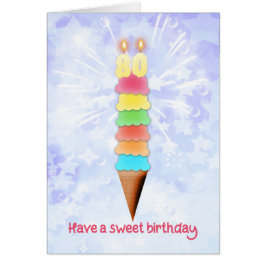 80. Geburtstag Rieseneis