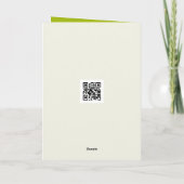 80. Geburtstag Sloth Spaß Karte (Rückseite)