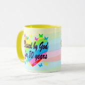 80. GEBURTSTAG TASSE (Vorderseite Links)