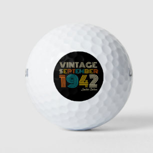 80. Geburtstag Vintag September 1942 Limited Edtn. Golfball