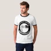 80. Geburtstags-T - Shirts und Geschenke (Vorne ganz)