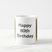 80. Geburtstags-Tasse Kaffeetasse (Mittel)