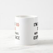 80. Geburtstagsdesigns Kaffeetasse (Mittel)
