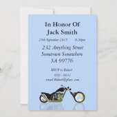 80. Geburtstagsfeier Einladung (Rückseite)