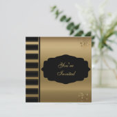 80. Geburtstagsparty | DIY Text Einladung (Stehend Vorderseite)