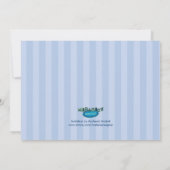 80. Geburtstagsparty Elegante Einladung (Rückseite)