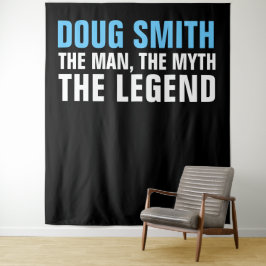 80. Geburtstagsrückblick / Banner / Foto Stand Wandteppich