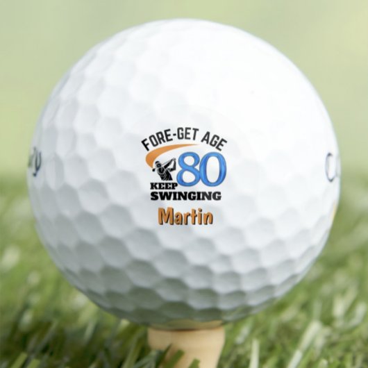 80. Geschenk für Vater im Recht - Behalt Swinging Golfball