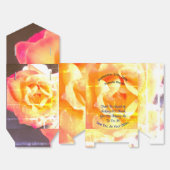 80. goldene Rose Foto Humor Text Party Geschenkschachtel (Ungefaltet)