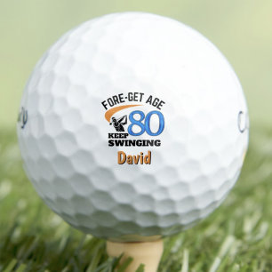 80. Golfgeschenk für ehemalige CoWorker - Behalt S Golfball