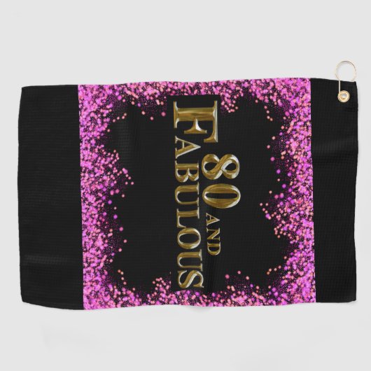 80. GOLFHANDTUCH (Horizontal)