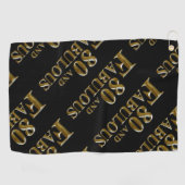 80. GOLFHANDTUCH (Horizontal)