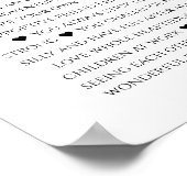 80 Gründe, warum wir Sie 80. 60. Geburtstag 40. Li Poster (Ecke)