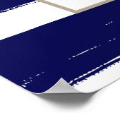 80 Gründe, warum wir Sie Liebe gelbe Marine Blumen Poster (Ecke)