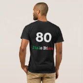 80 - Italo Disco - T-Shirt (Schwarz voll)