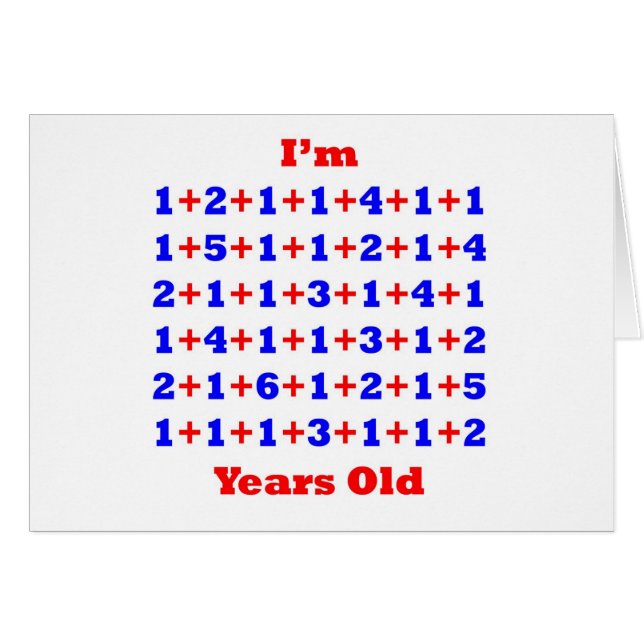 80 Jahre alt! (Vorderseite (Horizontal))