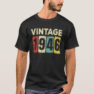 80 Jahre alt 1946 80 Jahre alt Bday Männer Frauen  T-Shirt