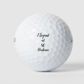 80 Jahre alt 80. Geburtstag Persönliches Geschenk Golfball