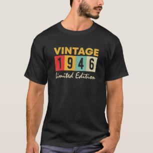 80 Jahre alt Geboren 1946 80 Jahre alt Gegenwart T-Shirt