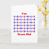 80 Jahre alt! Karte (Gelbe Blume)