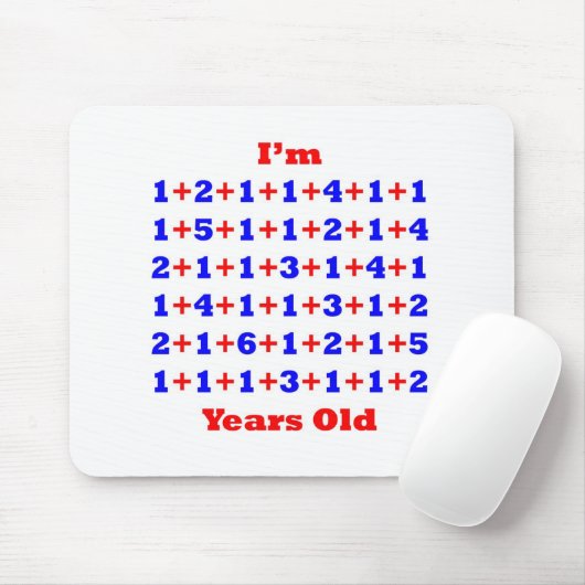 80 Jahre alt! Mousepad (Mit Mouse)