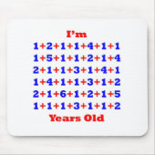 80 Jahre alt! Mousepad (Vorne)