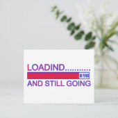 80 JAHRE ALTE GEBURTSTAGE POSTKARTE (Stehend Vorderseite)